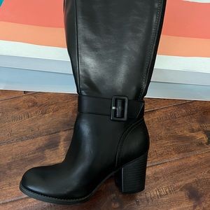 Leather Black Boots
